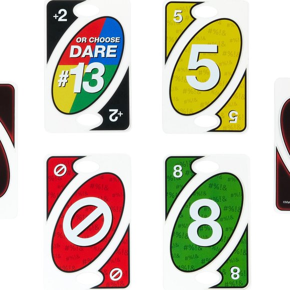 UNO Dare Adults Only Card Game, 2-10 Players, Waterproof Cards and Dice for Game - Picture 6 of 6
